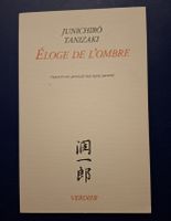 Éloge de l'ombre Junichiro Tanizaki Buch  Französisch