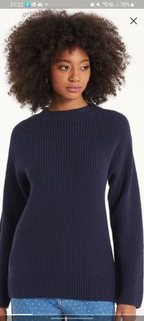 Neu! Sportlicher Damenpullover Gr. L 100%Baumwolle