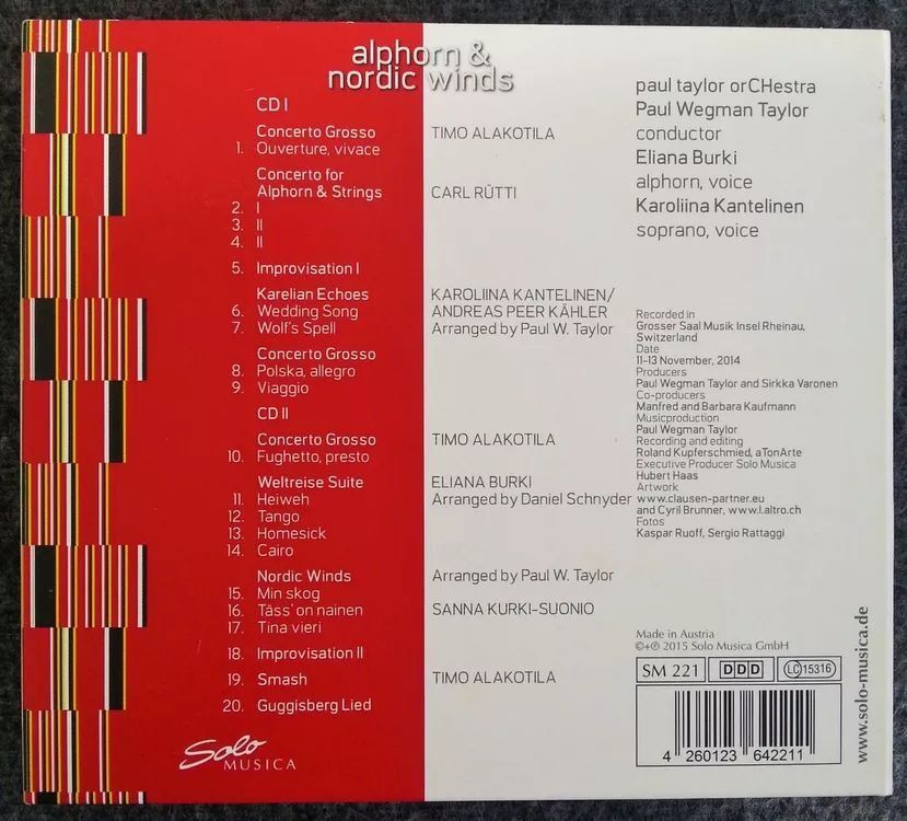 CDs: Doppel-CD: Paul Taylor Orchestra - Jazz – Gebraucht aus Oberriet SG von Krishna108 5