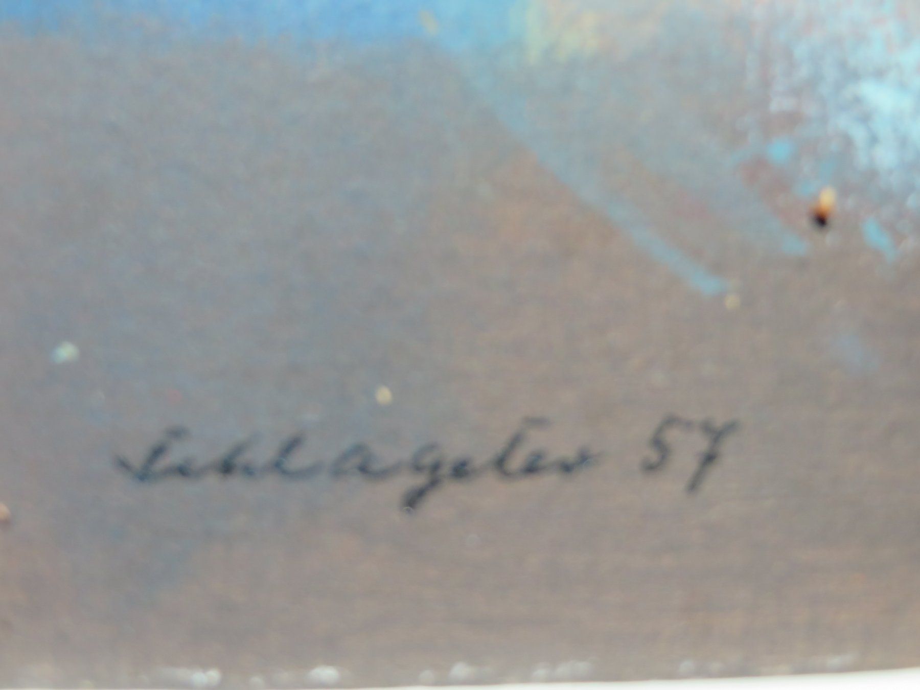 Gemälde: Karl Schlageter 1894-1990 – Gebraucht aus Bad Ragaz von FutureZ 2