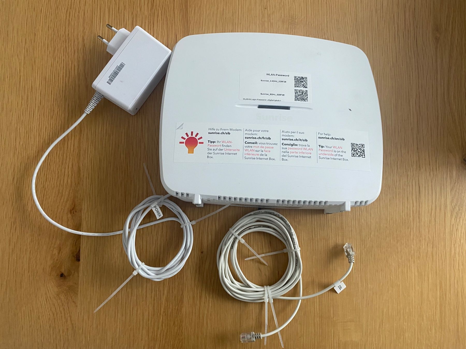 Sunrise Modems & Router: Sunrise Modem – Gebraucht aus Schwaderloch von z_g