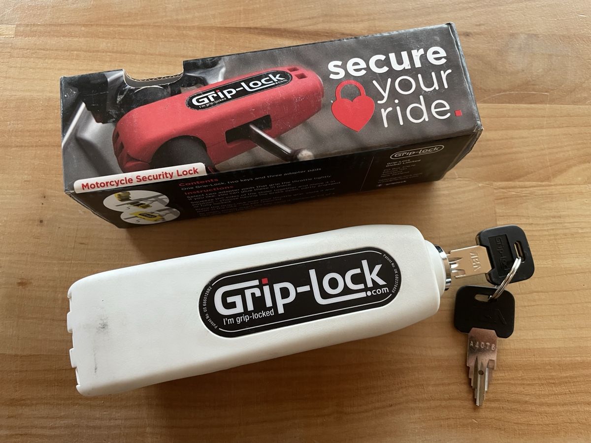 Lucchetti: Motorrad Lenker Schloss von Grip Lock – Usato da Rümlang venduto da euqinom16