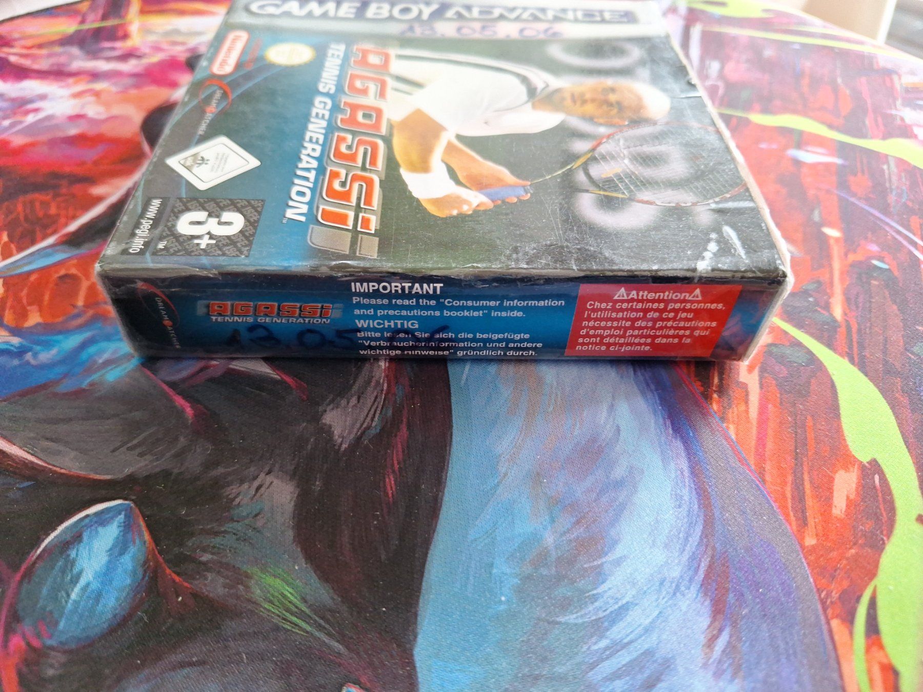 Giochi: Agassi - Gameboy Advance + OVP – Usato da Altstätten SG venduto da GGsGameshop 4