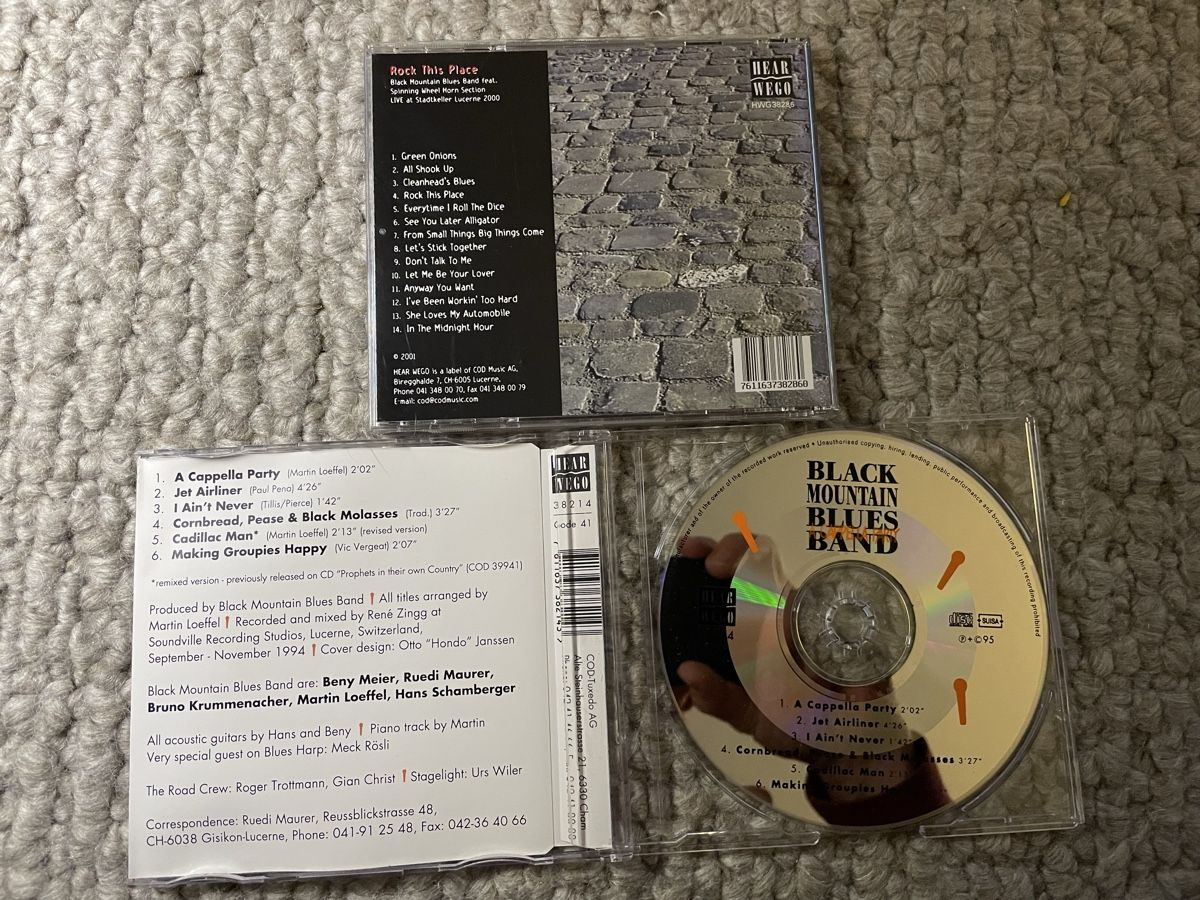CD: 2x Black Mountain Blues Band – Usato da Reinach AG venduto da trigger7811 1