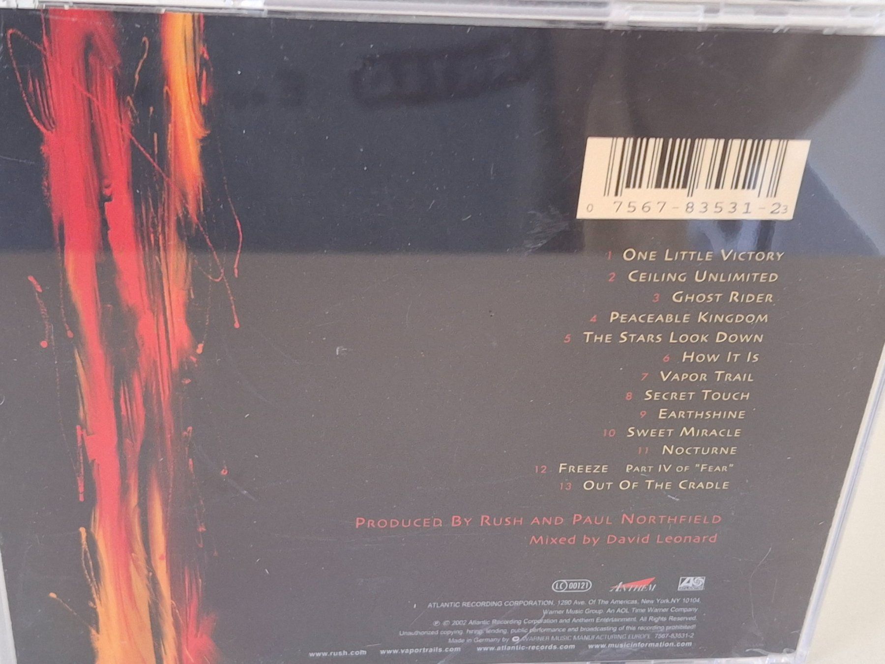 CDs: CD Rush - Vapor Trails – Gebraucht aus Aarberg von Jackup1 1