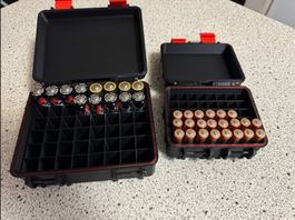 AA + AAA Batteriebox (2er Set) – Organizer