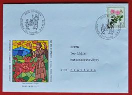 TAG DER BRIEFMARKE PRO JUVENTUTE  264 ST-IMIER PRATTELN 1977