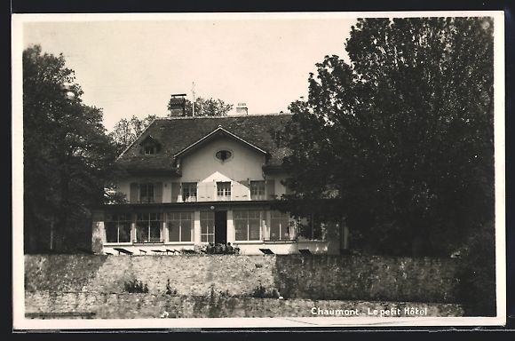 Ansichtskarten: AK Chaumont, Le petit Hotel, 1934 – Gebraucht aus Berlin von bartko-reher