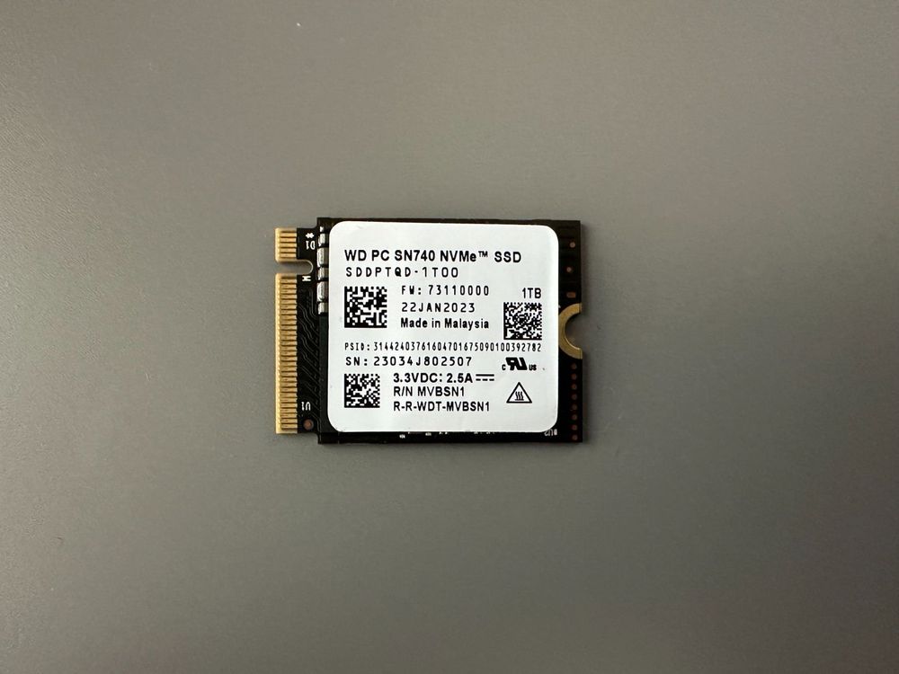 WD SN740 1TB SSD2230 steamdeck WD PC SN740 1TB M.2 2230 PCIe 4.0