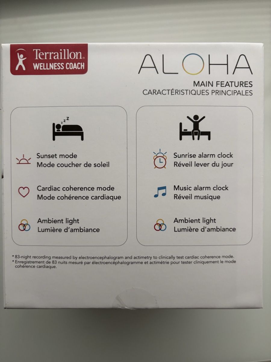 Sveglie: TERRAILLON Aloha - Lichtwecker – Nuovo (secondo la descrizione) da Möhlin venduto da milenast23 3