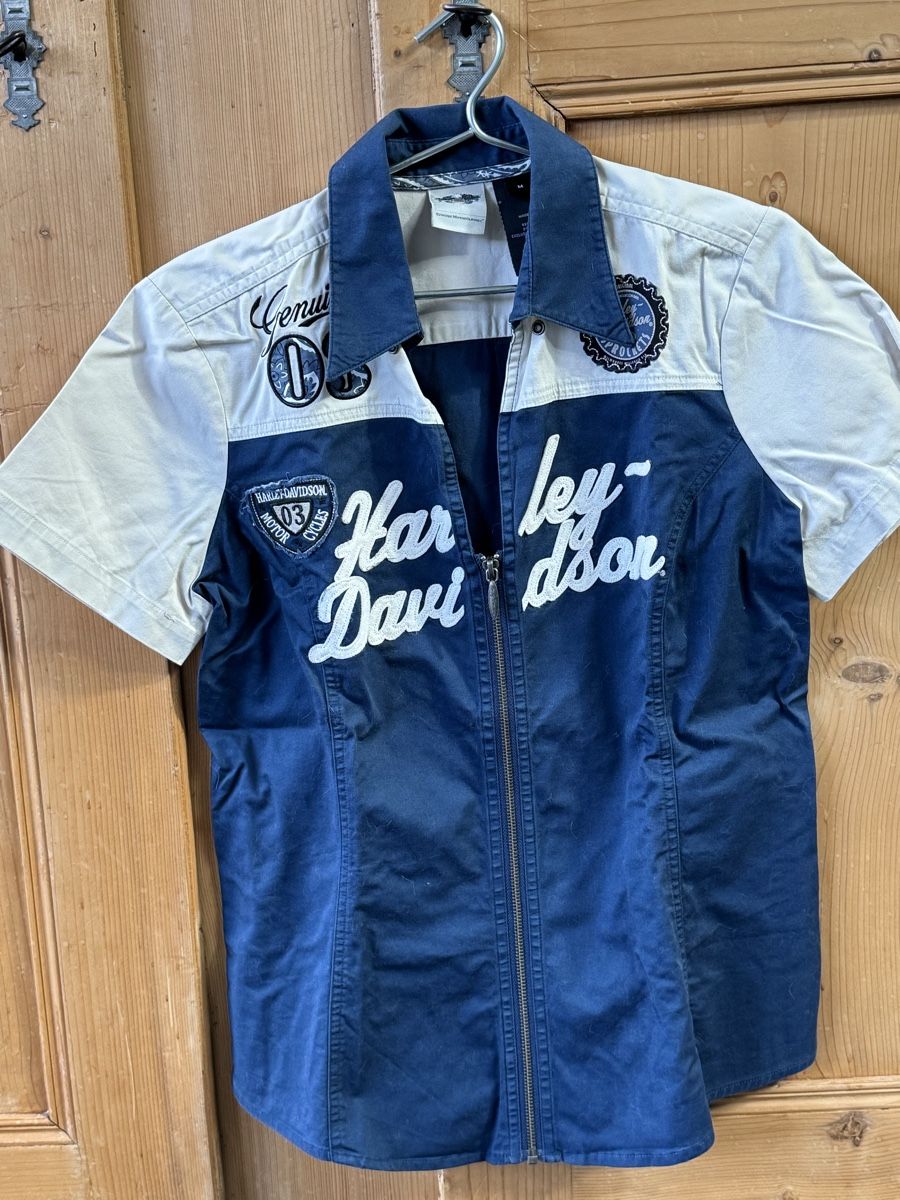 Harley-Davidson Camicette: HARLEY DAVIDSON Damen Bluse -  Grösse M – Usato da Gurmels venduto da topsommer