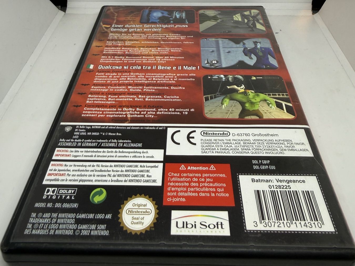Nintendo Spiele: Batman Vengeance Nintendo Gamecube – Gebraucht aus Dietlikon von NESFEVER 1
