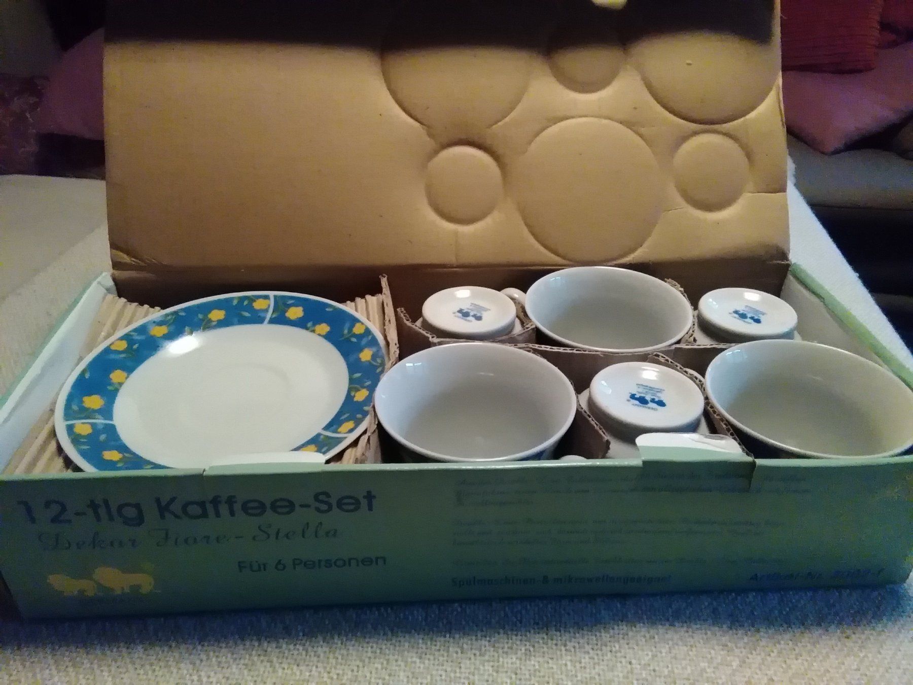 Tassen: Kaffee-Set, 12-teilig – Gebraucht aus Neuenhof von elRey123 2