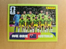 Panini Fifa World Cup 2026 Nr. AUS 13 Teamfoto Australien