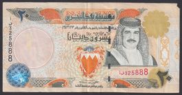 Bahrain 20 Dinars 2001