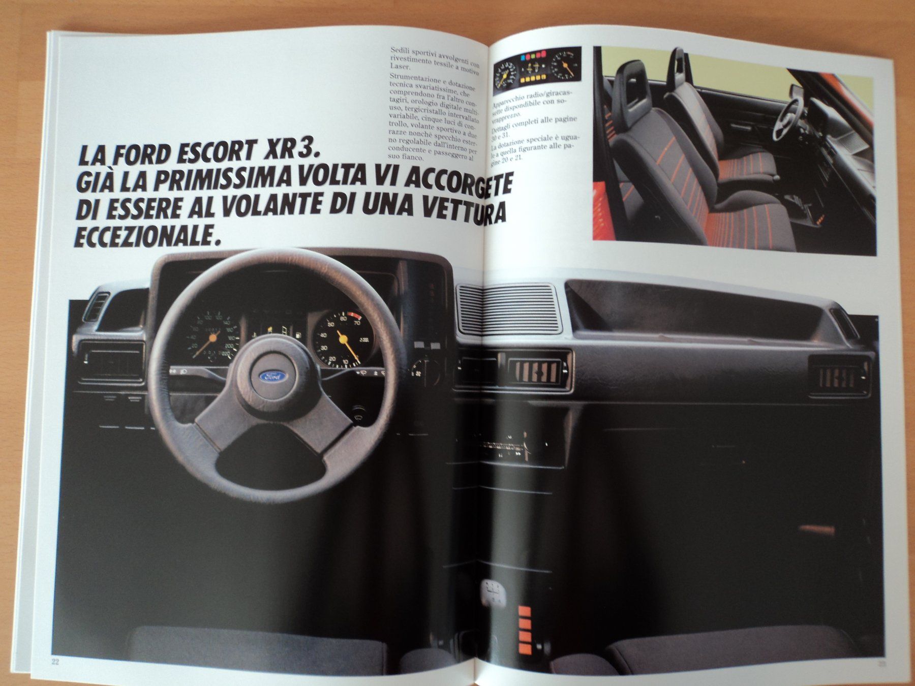 Ford Documenti: Prospekt Ford Escort 1980 mit XR3 – Usato da Schwarzenburg venduto da modelCARama 6