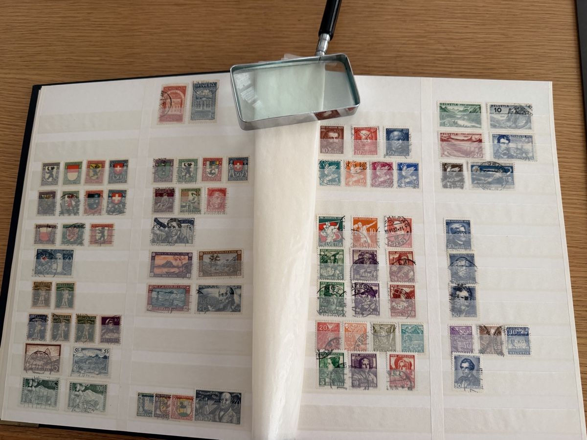 Alle Briefmarken: Album mit 38 Seiten Inhalt  – Gebraucht aus Murgenthal von Tina_4055 2