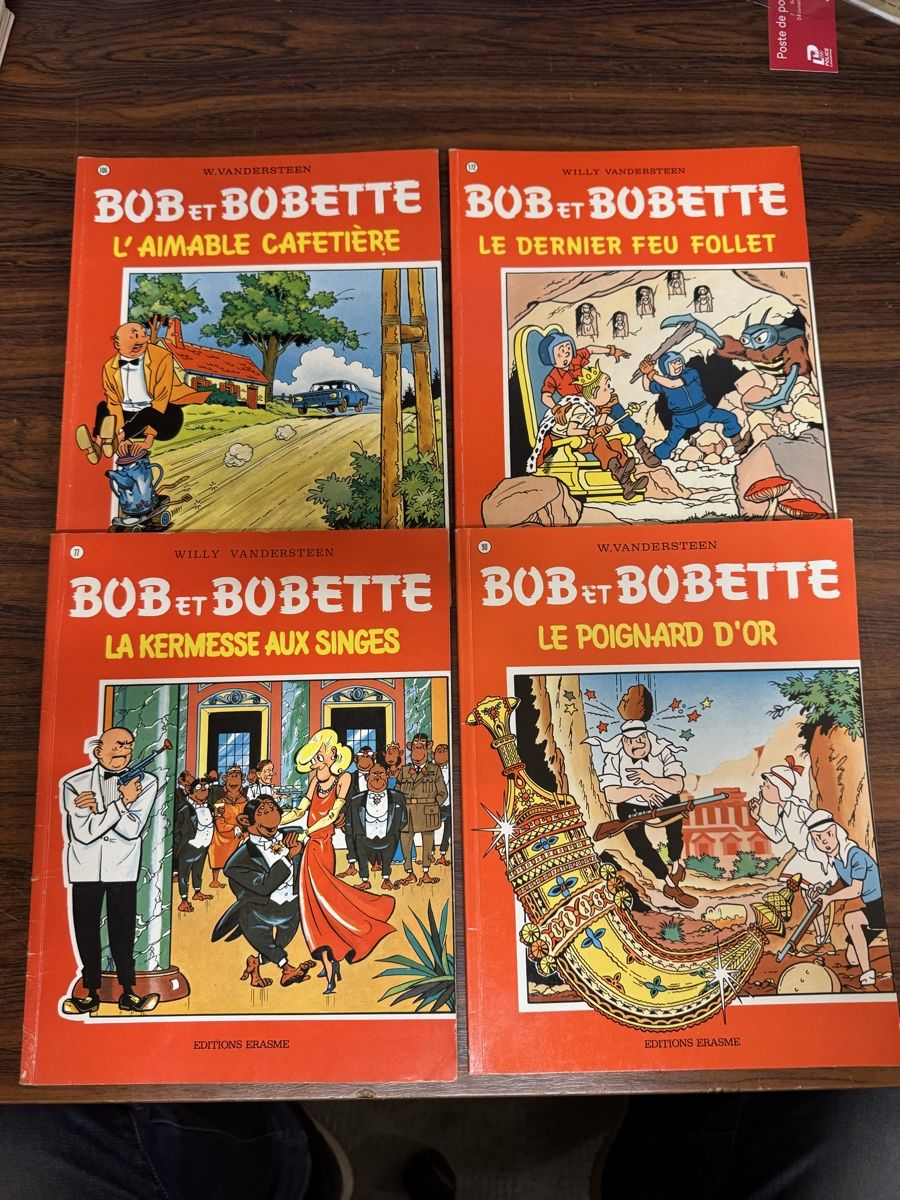 Fumetti: Bob et Bobette: Lot de 4 BD – Usato da Lausanne venduto da Michel_Ozcan