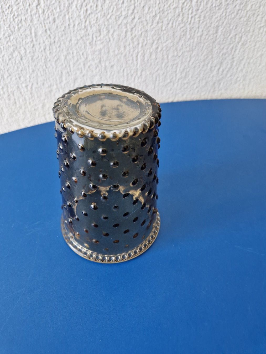 Vasi & Recipienti: Hobnail Windlicht / Vase braun – Usato da Münchenbuchsee venduto da Aare22 2