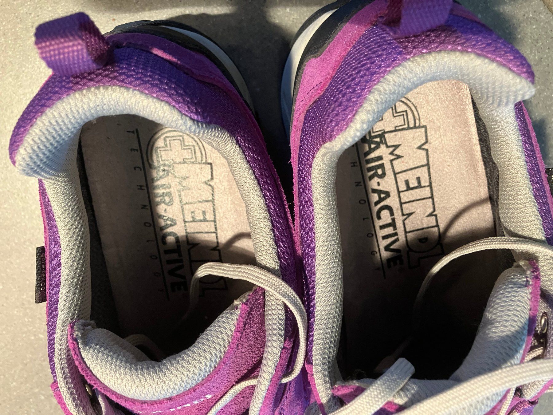 Meindl Herrenschuhe: Wanderschuhe Meindl Gore-Tex violett Grösse UK 7 – Neu (gemäss Beschreibung) aus Winznau von gugi2009 3
