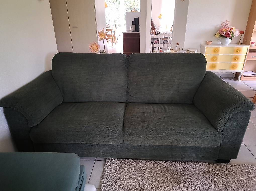 Divani: 2 er Sofa Grün – Usato da Rupperswil venduto da White-Dove 1