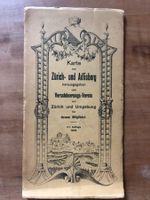 Karte von Zürich & Adlisberg 1909
