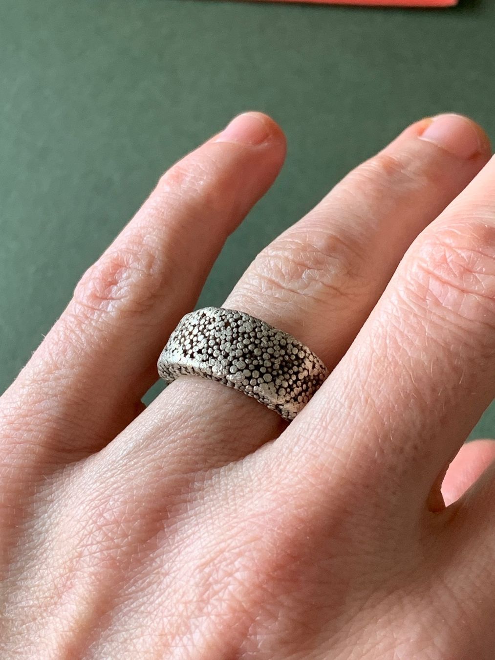 Ringe: Silberring 1000 dots (54) – Gebraucht aus Dittingen von Bellevista 1