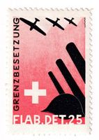 Soldaten Briefmarke