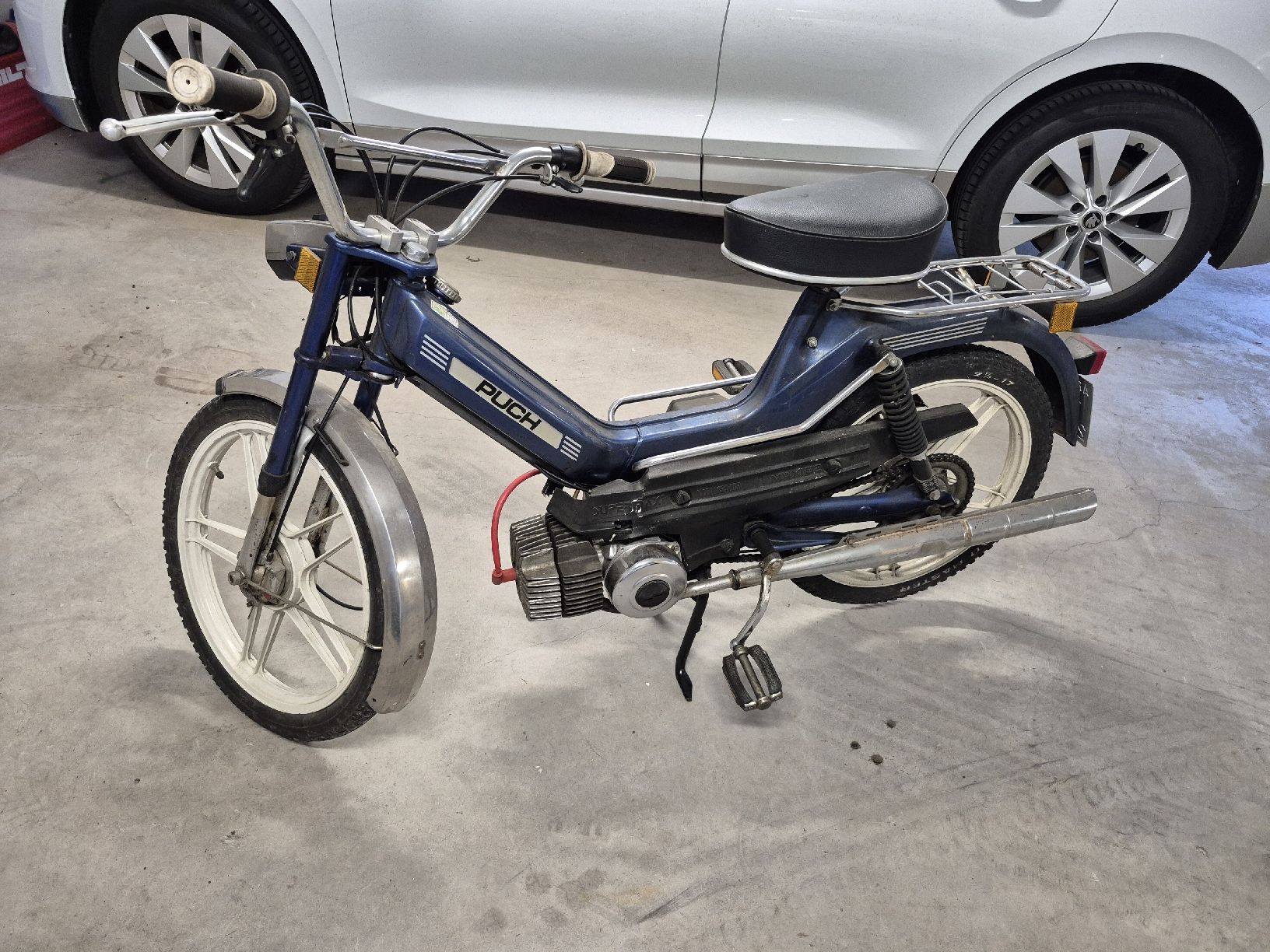 Puch Mofas: Puch Super Maxi LG2 Mofa blau – Gebraucht aus Gais von 19sigi90