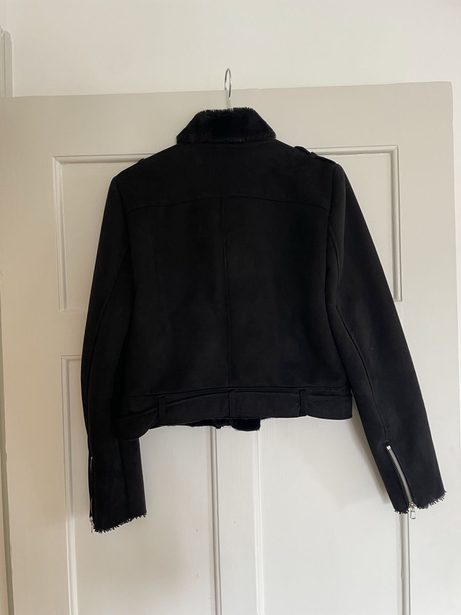 Zara Jacken: Zara schwarze Biker Jacke, Gr. M – Gebraucht aus Zürich von katidust 1