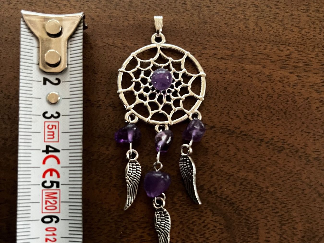 Ciondoli: Anhänger Traumfänger mit Amethyst – Nuovo e nell'imballaggio originale da Gams venduto da Mariawicca 2