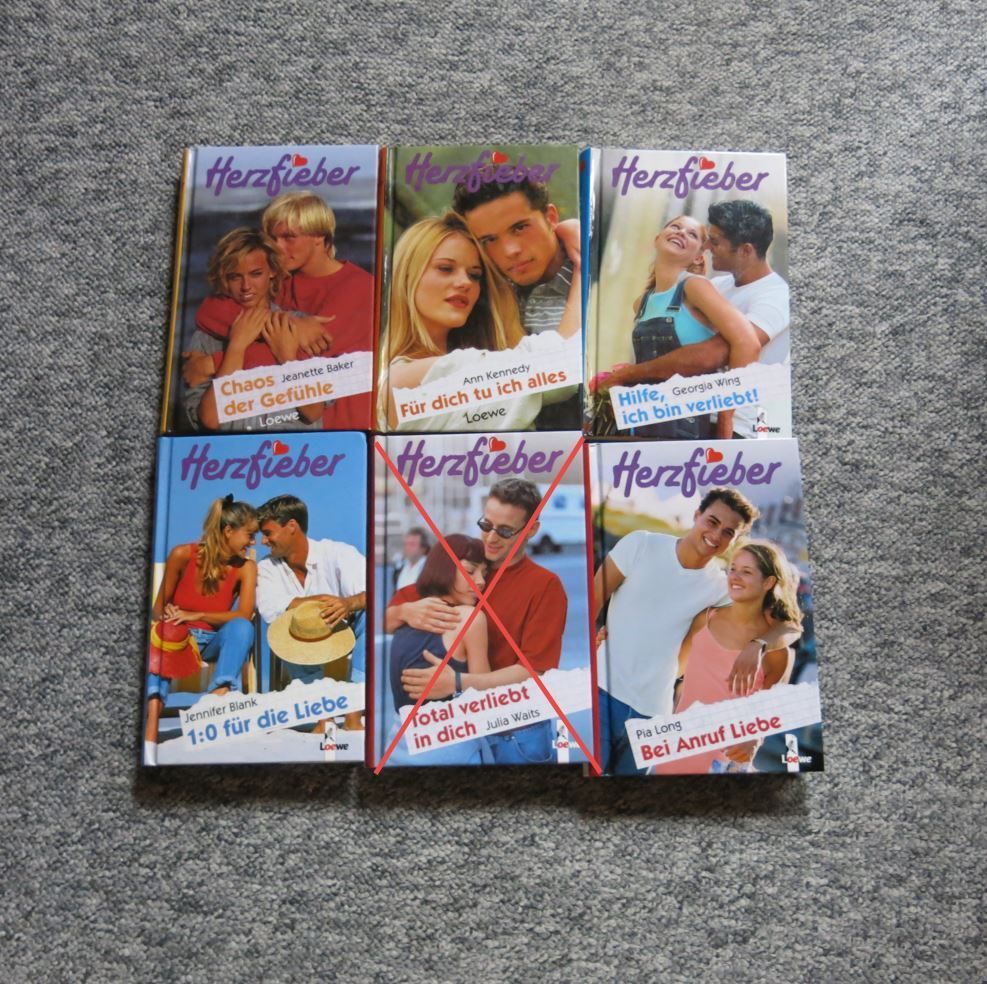 Libri: Herzfieber - div. Titel   / Mädchen – Usato da Schaffhausen venduto da buecherlaus-junior