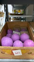 623 Posten Raureif-Kugel-Kerze 120mm aus Liquidation