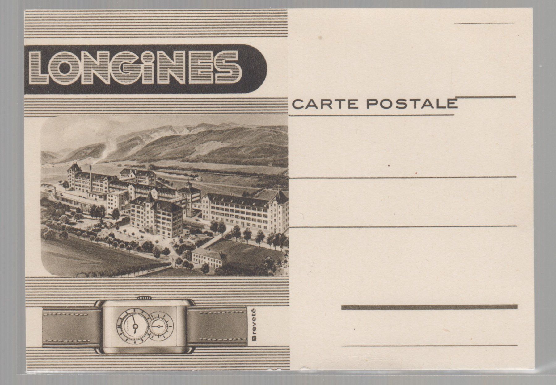 Cartes postales: Carte Longines neuve – D'occasion à Boécourt par Denteles66