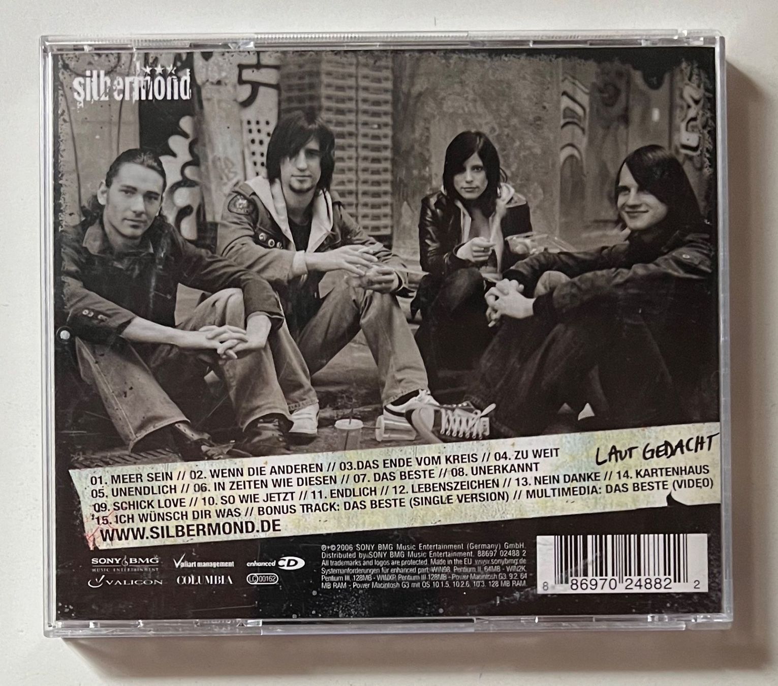 CDs: Silbermond / Laut Gedacht – Gebraucht aus Näfels von rottabi 1