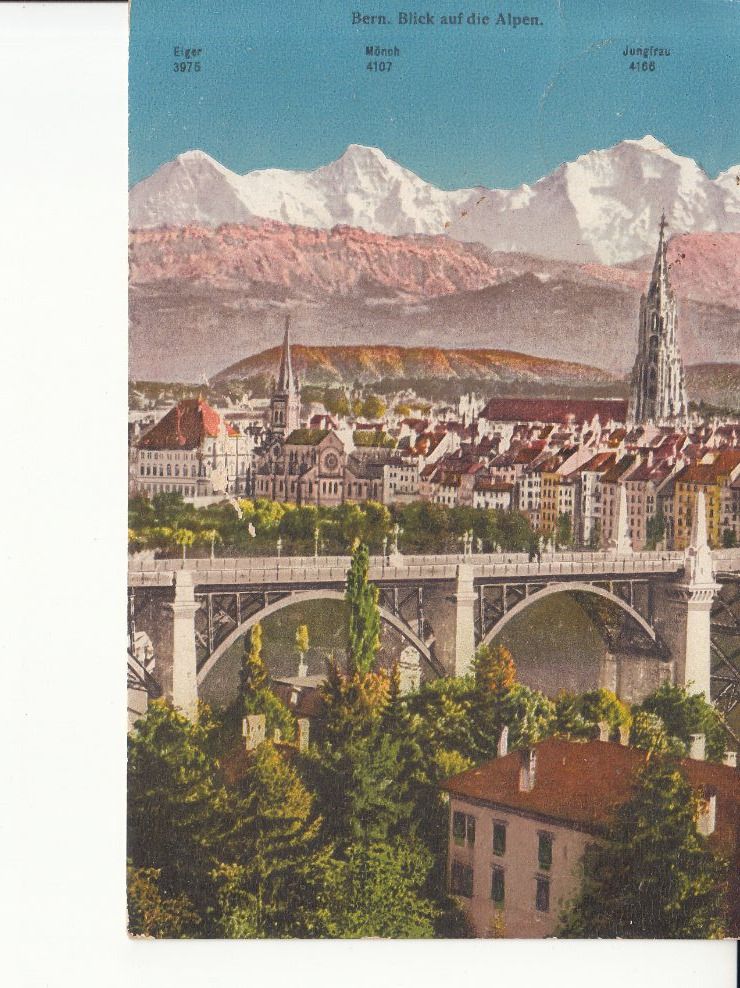 Ansichtskarten: Bern 1911 – Gebraucht aus Bürglen TG von StampGraf