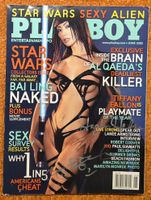 Playboy Juni 2005 mit Originalsig. von Bai Ling+Hugh Hefner