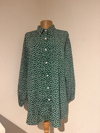 Chemisier vert à motifs - Taille 3XL - Excellent état!