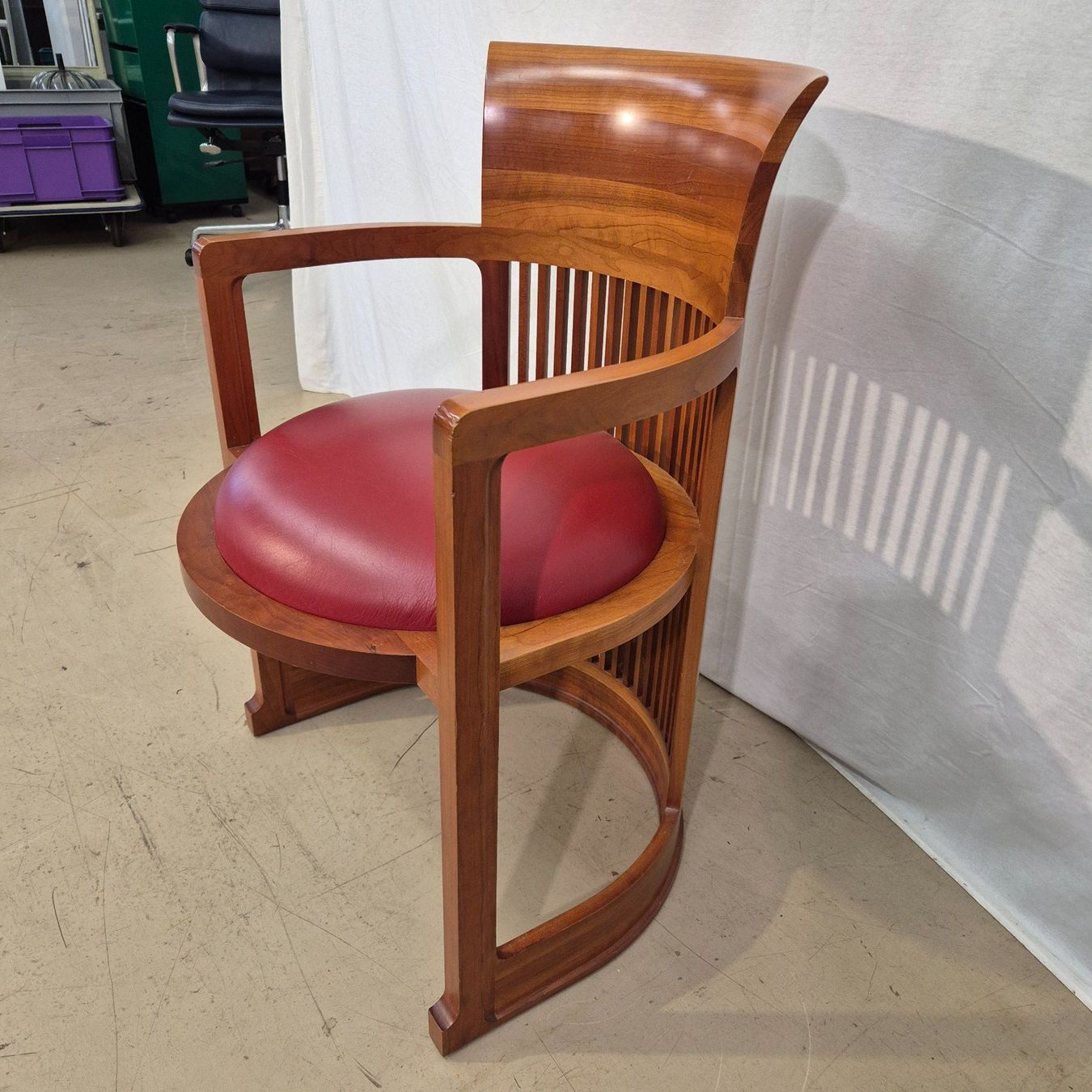 Barrel Chair von Frank Lloyd Wright für CASSINA (Ref. 201) (Gebraucht ...