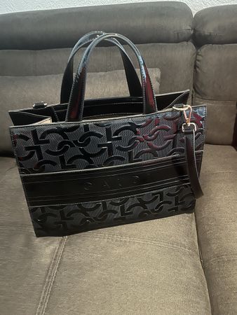 Sac Gaudi noir vernis