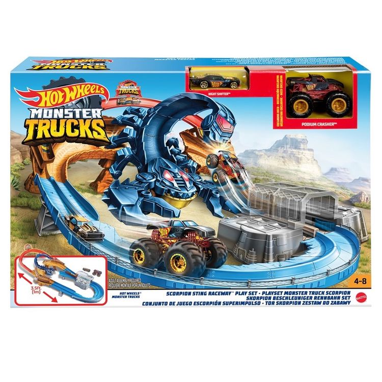 Hot Wheel Monster Truck Bahn