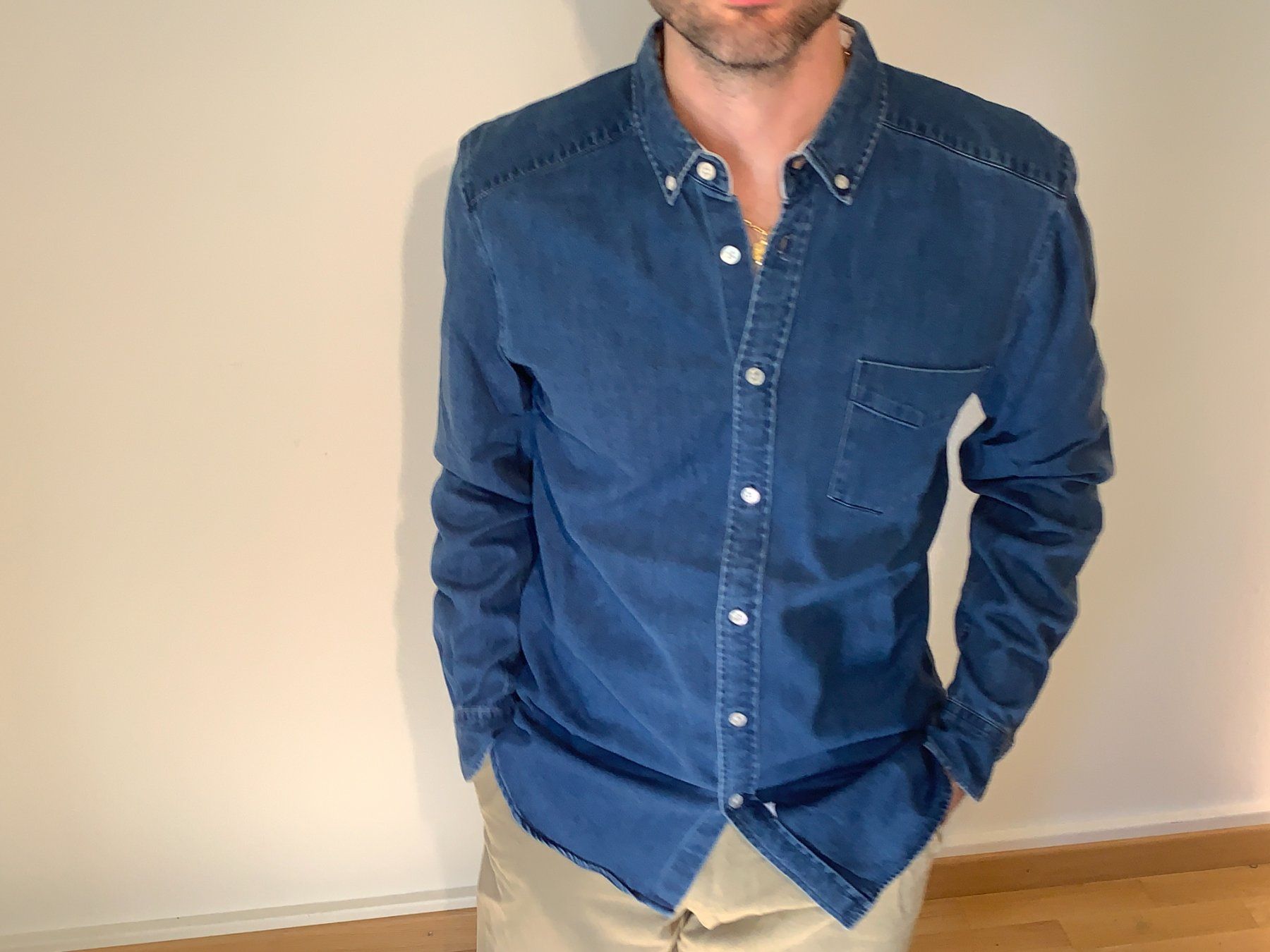 Hemden: Assembly Label Jeanshemd Button-Down, Grösse M – Gebraucht aus Zürich von lor_s6l8 5