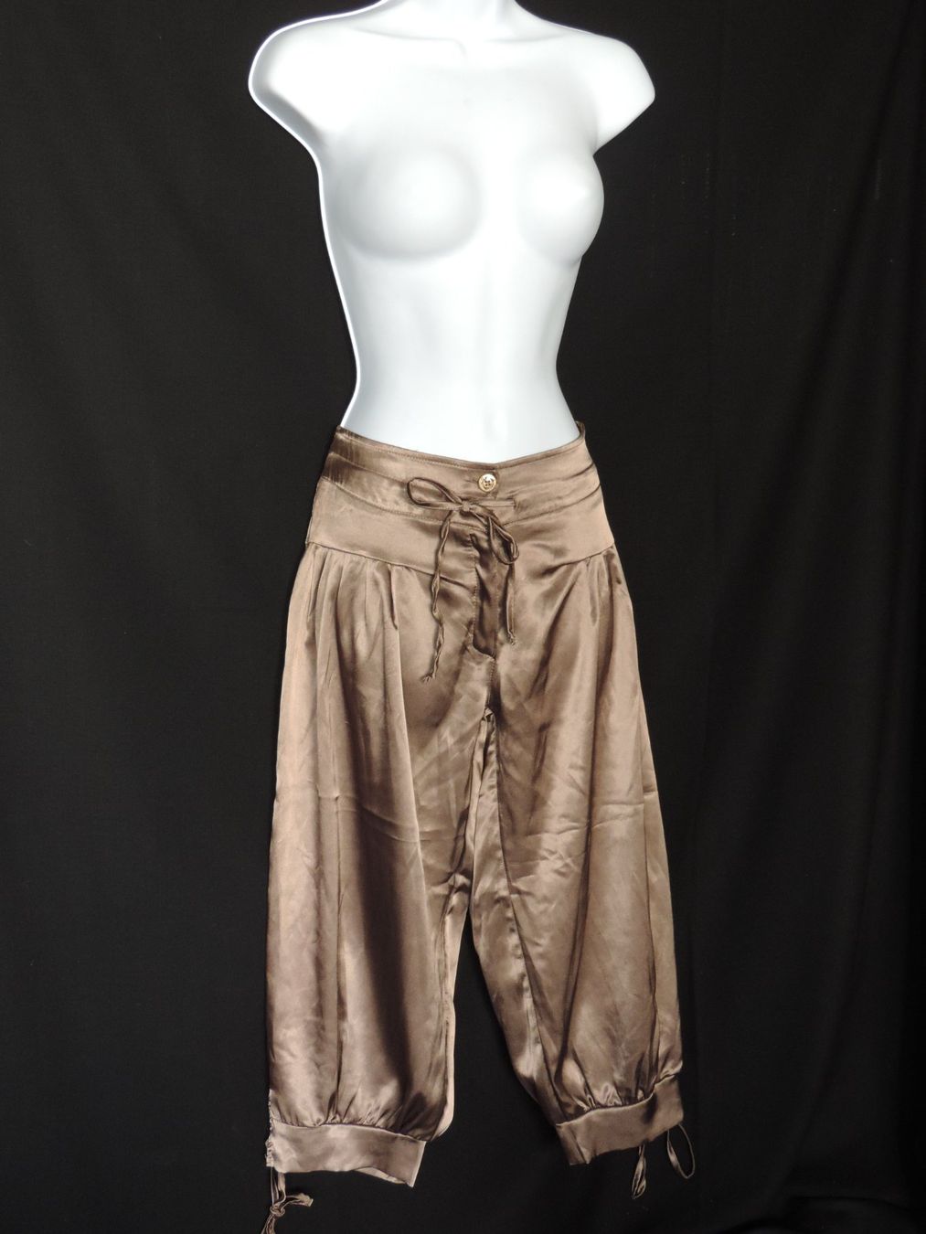 Hosen: corsaire ample brun scintillant – Gebraucht aus Genève von Axelle333 6