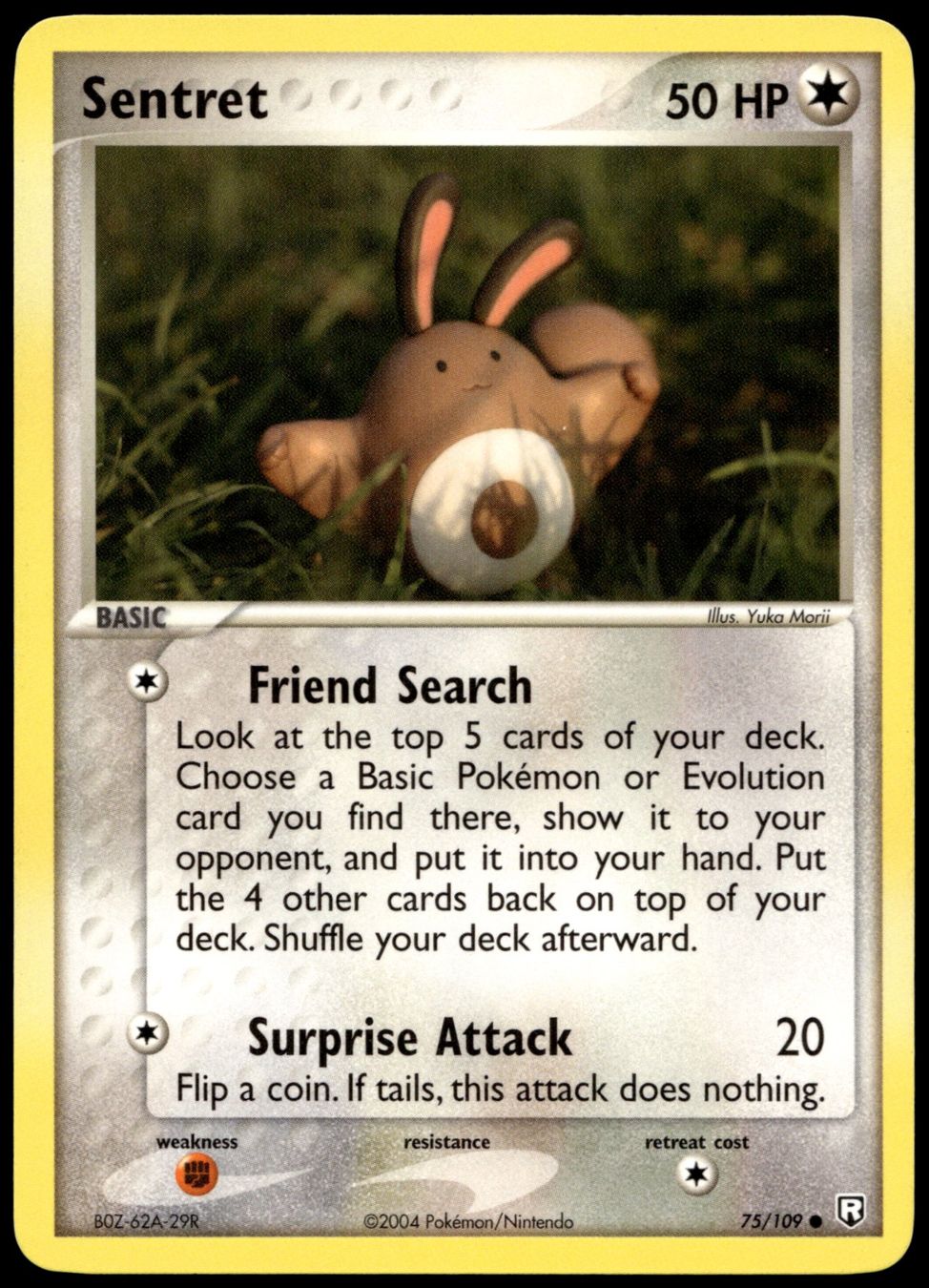 Sentret 75/109 Pokémon EX Team Rocket Returns (Neu (gemäss Beschreibung ...