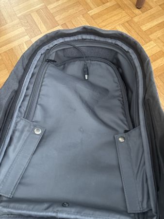 XD Design Bobby Anti-Diebstahl Rucksack – Grau/Schwarz – Top