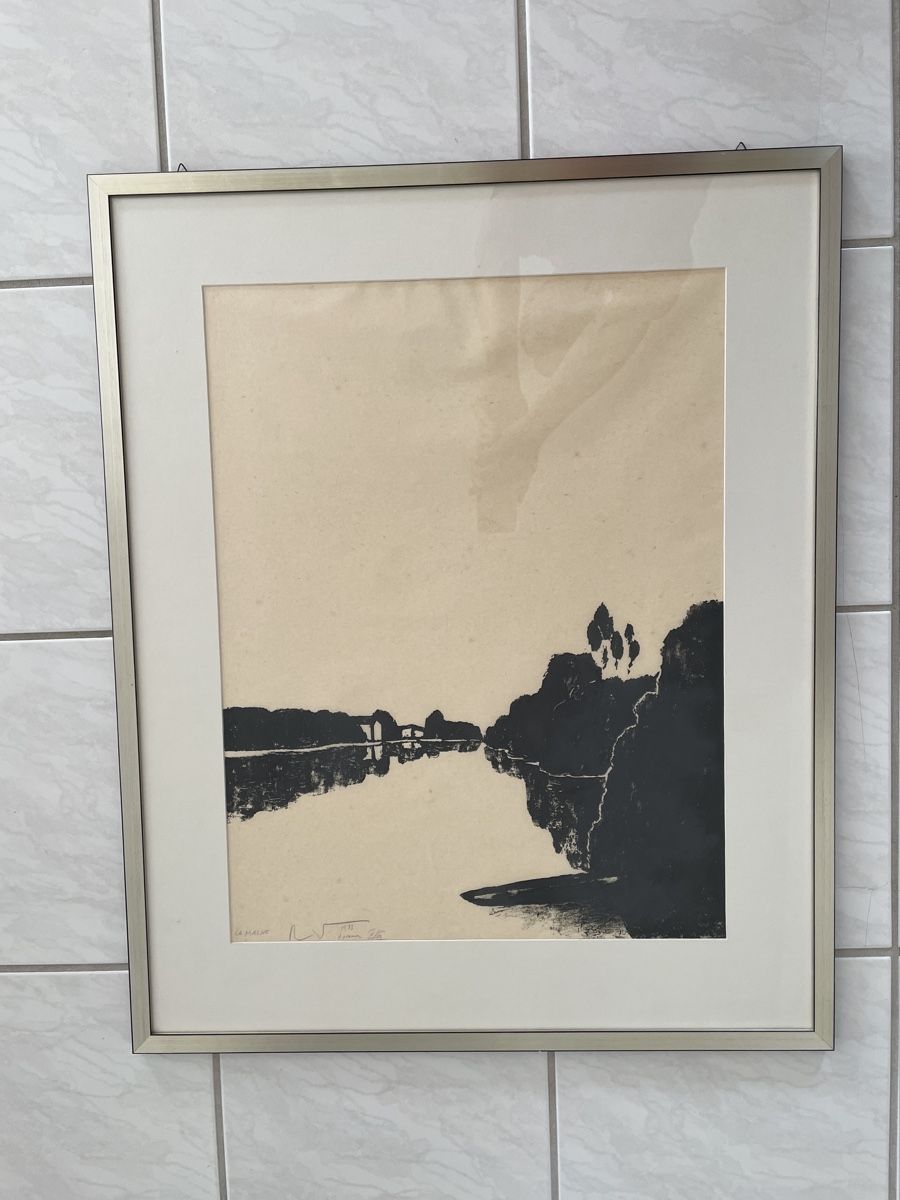 Xilografie: Bild Holzschnitt von Robert Wyss – Usato da Buch am Irchel venduto da TT65