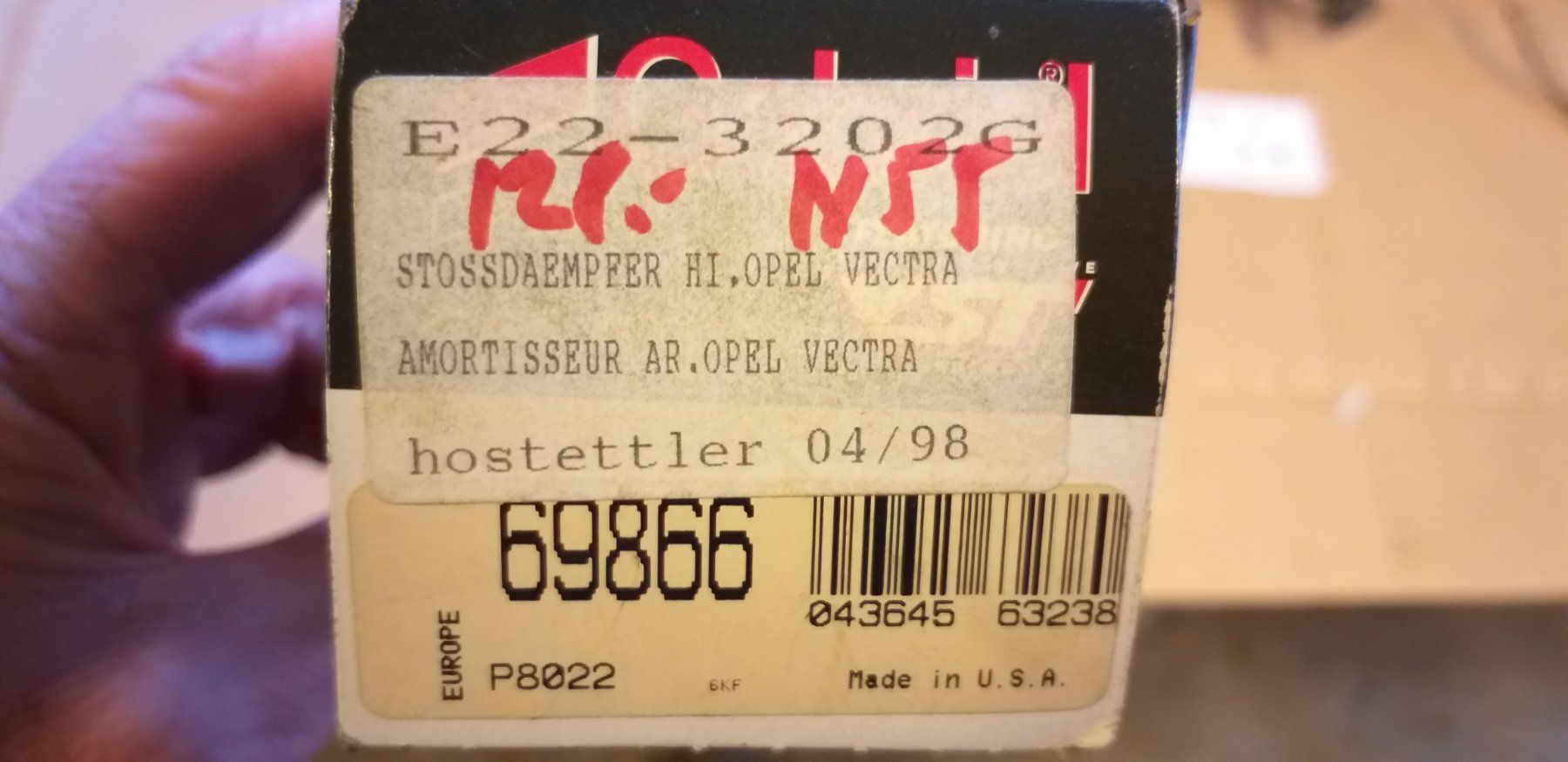 Opel Tutti pezzi di ricambio auto: OPEL VECTRA  DIVERSES PIECES  /  DIVERSE TEILE – Usato da cortébert venduto da rlv 3