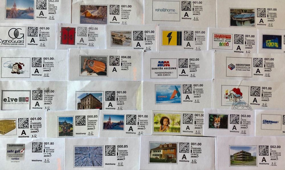 Webstamps 30 Stk. (Gebraucht) in Zürich für CHF 5 – mit Lieferung auf ...
