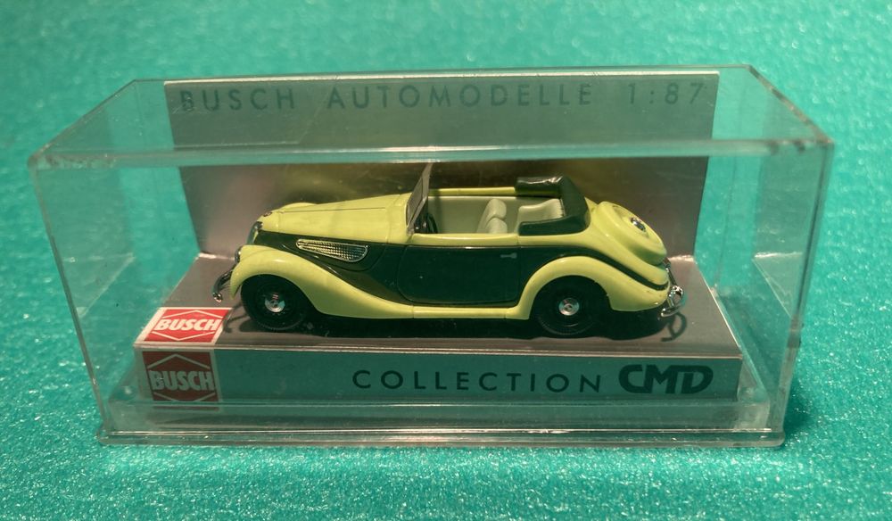 Busch Automodelle CMD 1:87 EMW 327 Cabriolet, neuwertig (Neu und ...