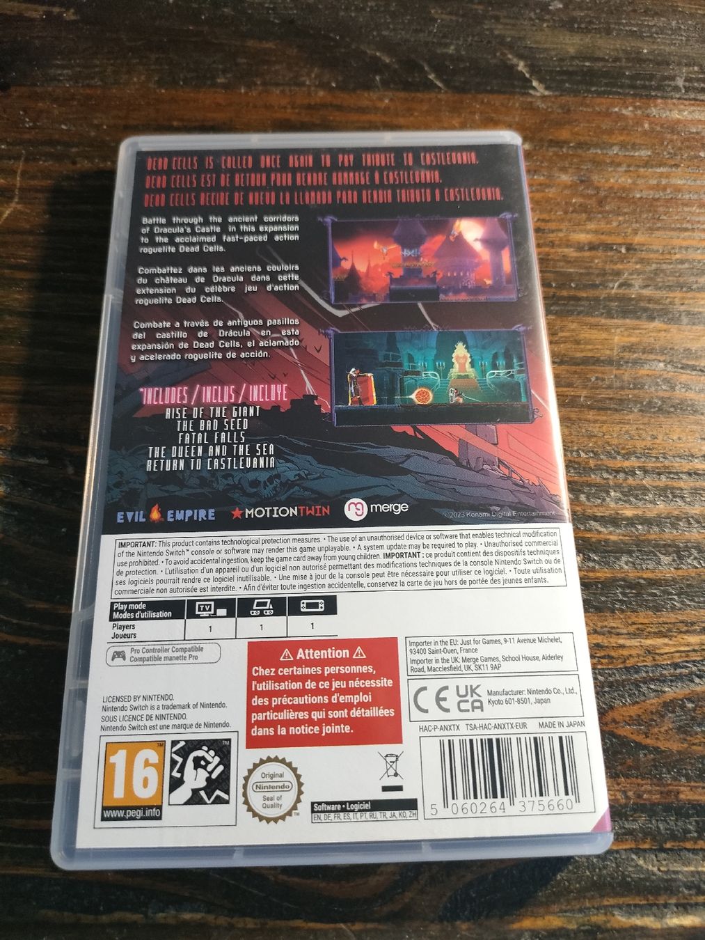 Nintendo Giochi: Dead Cells return to Castlvania sur Switch – Usato da La Chaux-de-Fonds venduto da nwa_w9zt 1